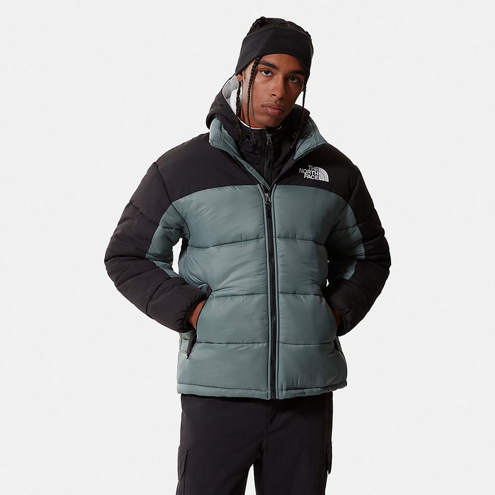 The North Face Insulated Jacket Mens Australia - The North Face Himalayan Green (WMG-034876)